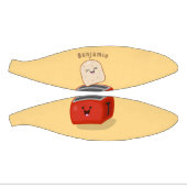 かわいいかわいいのトーストと赤トースター漫画 ミニバスケットボール (パネル)