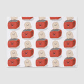 かわいいかわいいのトーストと赤トースター漫画 薄葉紙 (正面)