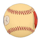 かわいいかわいいのトーストと赤トースター漫画 野球ボール (正面)