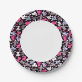 かわいいかわいいのドードル猫3 ペーパープレート (正面)