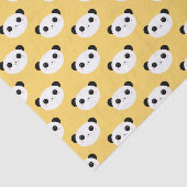 かわいいかわいいのパンダの顔パターンティッシュペーパー 薄葉紙 (詳細)