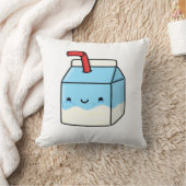 かわいいかわいいのミルクボックス クッション (ブランケット)