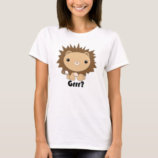 かわいいかわいいのライオンGrrrか。 Tシャツ
