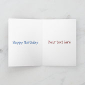 かわいいかわいいの塩とコショウのシェーカー漫画 カード (内部)