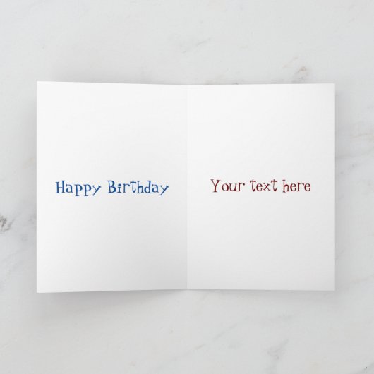 かわいいかわいいの塩とコショウのシェーカー漫画 カード (内部)