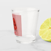 かわいいかわいいの塩とコショウのシェーカー漫画 ショットグラス (右)