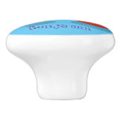 かわいいかわいいの塩とコショウのシェーカー漫画 セラミックノブ (側面)