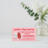 かわいいかわいいの塩とコショウのシェーカー漫画 名刺 (スタンド正面)