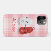 かわいいかわいいの塩とコショウのシェーカー漫画 Case-Mate iPhoneケース (裏面(横))