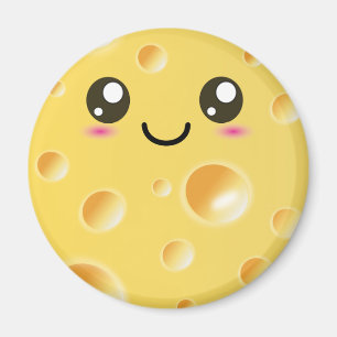 かわいいかわいいの幸せなチーズ マグネット