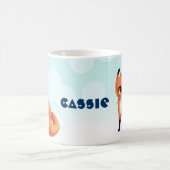 かわいいかわいいの漫画の孤 コーヒーマグカップ (中央)