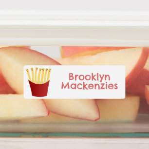 かわいいかわいいはファストフード漫画をフライパーソナライズされたす ラベル