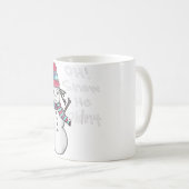 かわいいかわいいアニメ鹿美学ジャパネス雪 コーヒーマグカップ (正面右)