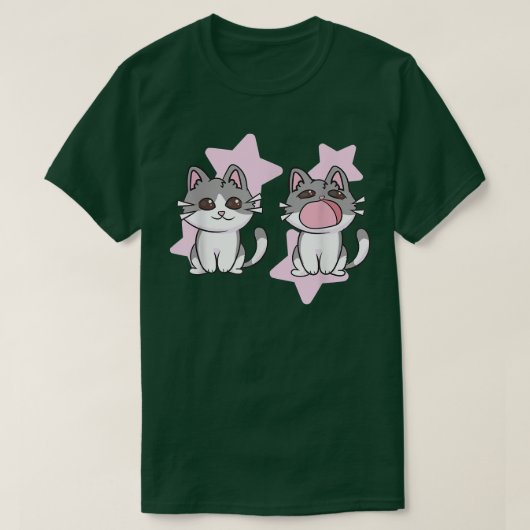 かわいいかわいいアニメ – Cat Kitten -かわいいズJapan Tシャツ (デザイン正面)