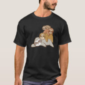 かわいいかわいいアニメ – Sloth Stack - Sloths Eutique Tシャツ (正面)