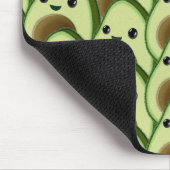 かわいいかわいいアボカドオールオーバースケッチ マウスパッド (コーナー)