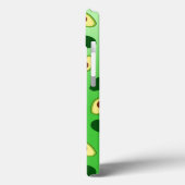 かわいいかわいいアボカドスライス夏のグラデーションパターン Case-Mate iPhoneケース (裏面 / 左)