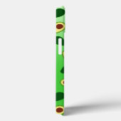かわいいかわいいアボカドスライス夏のグラデーションパターン Case-Mate iPhoneケース (裏面 / 右)