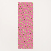 かわいいかわいいアボカドパターン ヨガマット (正面)