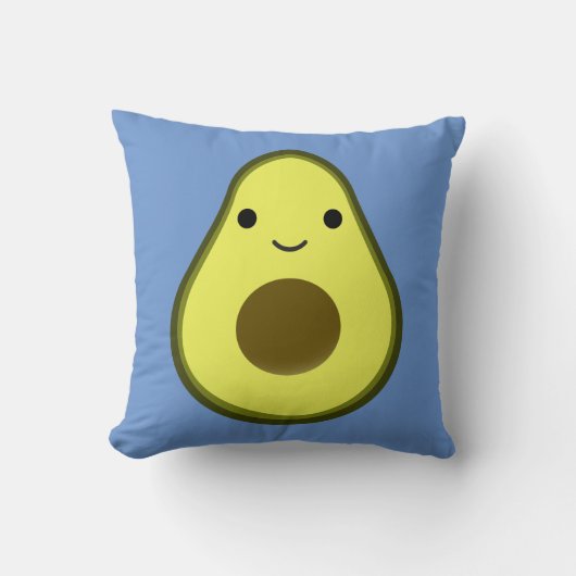 かわいいかわいいアボカド クッション (正面)