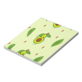 かわいいかわいいアボカド ノートパッド (回転)