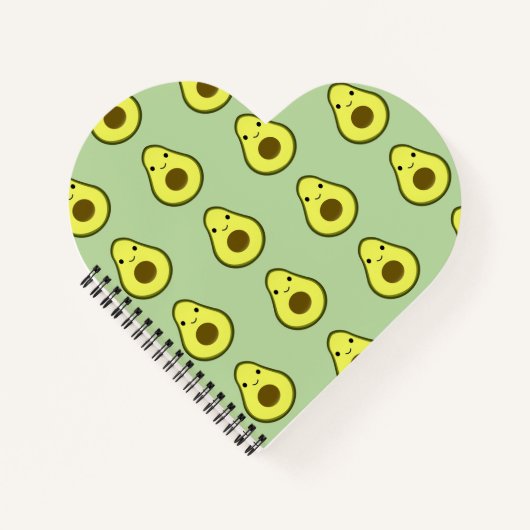 かわいいかわいいアボカド ノートブック (正面)