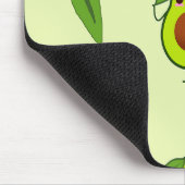 かわいいかわいいアボカド マウスパッド (コーナー)