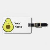 かわいいかわいいアボカド ラゲッジタグ (正面横)