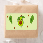 かわいいかわいいアボカド ラベル (インサイチュ)