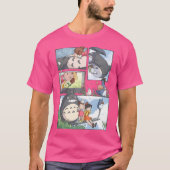 かわいいかわいいアートモンスターゴーギブリ飛んでいる- 遠くに Tシャツ (正面)