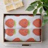 かわいいかわいいイチゴ漫画イラストレーション 薄葉紙 (ギフト)