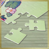 かわいいかわいいイチゴ笑顔のハート- ジグソーパズル