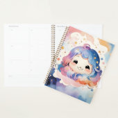 かわいいかわいいウォーターカラーアートスターベビーガールプランナー プランナー手帳 (ディスプレー)