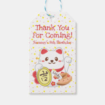 かわいいかわいいオリエンタルラッキーキャットバースデーパーティー