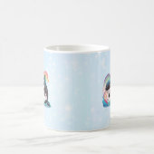 かわいいかわいいオルカキラーホエールレインボウズ コーヒーマグカップ (中央)