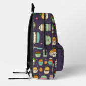 かわいいかわいいカスタムラーメン プリントバックパック (左)