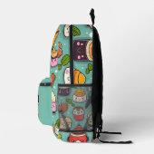 かわいいかわいいカスタムラーメン プリントバックパック (右)