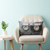 かわいいかわいいカセットテープクッション/枕 ランバークッション (椅子)