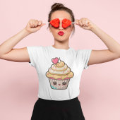 かわいいかわいいカップケーキ Tシャツ