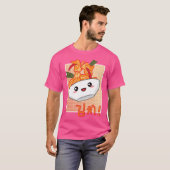かわいいかわいいキムチレトロ90年代の美食韓国料理 Tシャツ (正面フル)