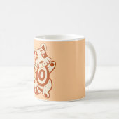 かわいいかわいいキャラクターマグ コーヒーマグカップ (正面右)