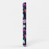 かわいいかわいいキャンディハートinハッピーピンク&ネイビー Case-Mate iPhoneケース (裏面/右)