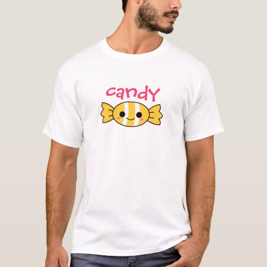 かわいいかわいいキャンデー! Tシャツ (正面)