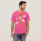 かわいいかわいいキリン Tシャツ (正面フル)