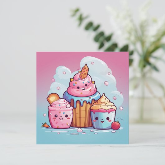 かわいいかわいいギフトカード (スタンド正面)