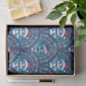 かわいいかわいいクリスマスベアーマンダラアールデコスケール 薄葉紙 (ギフト)