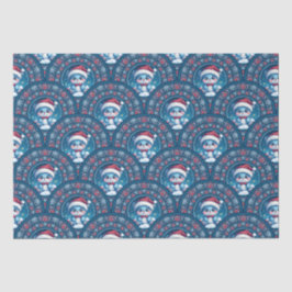 かわいいかわいいクリスマスベアーマンダラアールデコスケール 薄葉紙