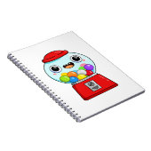 かわいいかわいいグンボールマシン ノートブック (右側)