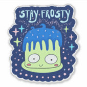 かわいいかわいいケーキ シール (正面)