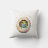 かわいいかわいいゲッコリザードエッグベビーシャワー クッション (裏面)